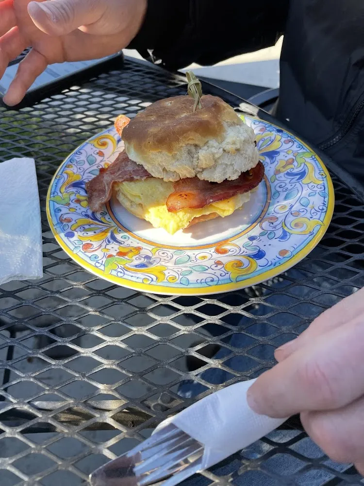 Bacon and Egg Biscuit